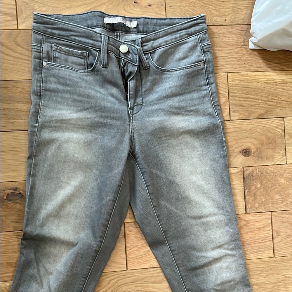 Athleta Gray Skinny Jeans Modern Fit